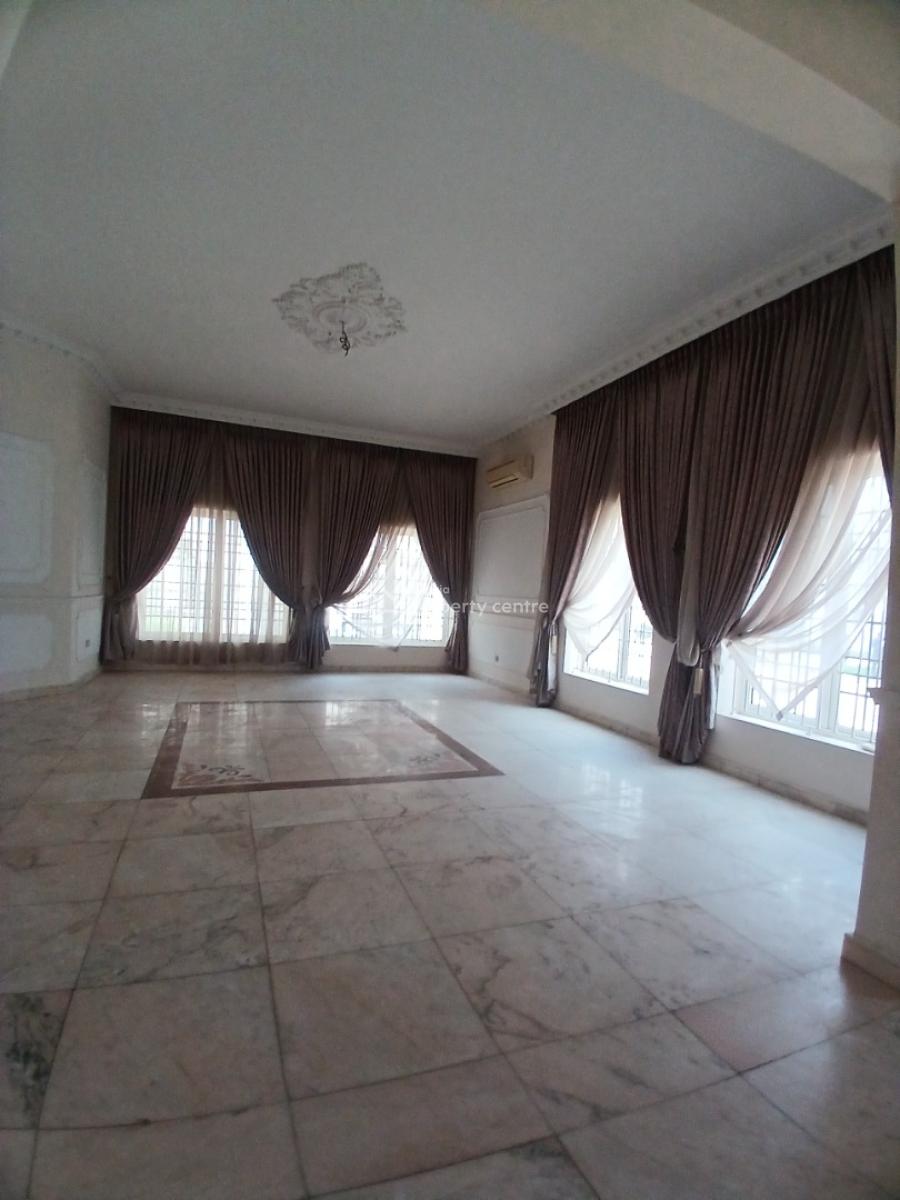 Well Built 5 Bedroom Fully Detached Mansion with 2room Bq, Maitama District Abuja Diplomatic Zone, Maitama District, Abuja, Detached Duplex for Rent