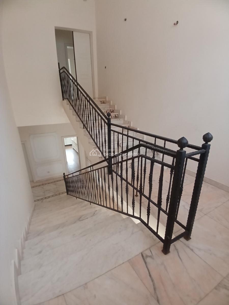Well Built 5 Bedroom Fully Detached Mansion with 2room Bq, Maitama District Abuja Diplomatic Zone, Maitama District, Abuja, Detached Duplex for Rent