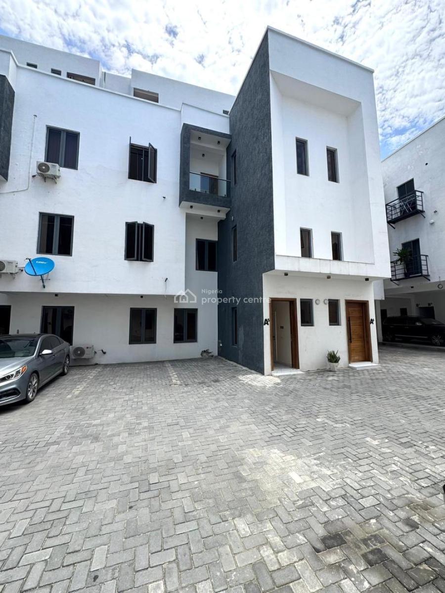 Luxury 4 Bedroom Terrace Duplex with Bq, Freedom Way, Lekki Phase 1, Lekki, Lagos, Terraced Duplex for Rent