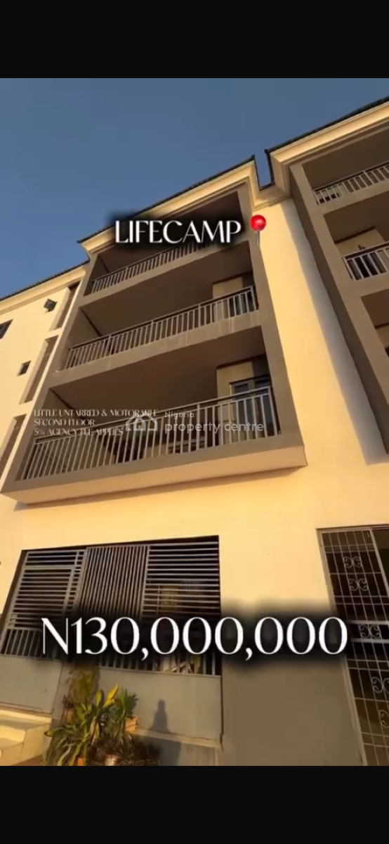 3 Bedroom Block of Flats in Lifecamp, Life Camp, Abuja, House for Sale