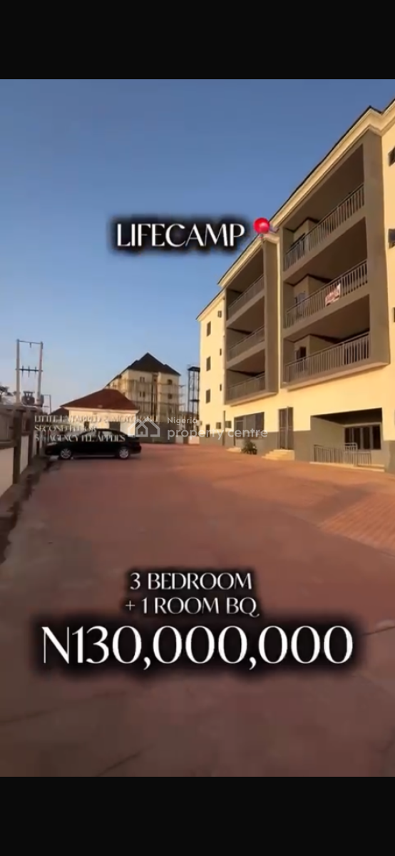 3 Bedroom Block of Flats in Lifecamp, Life Camp, Abuja, House for Sale