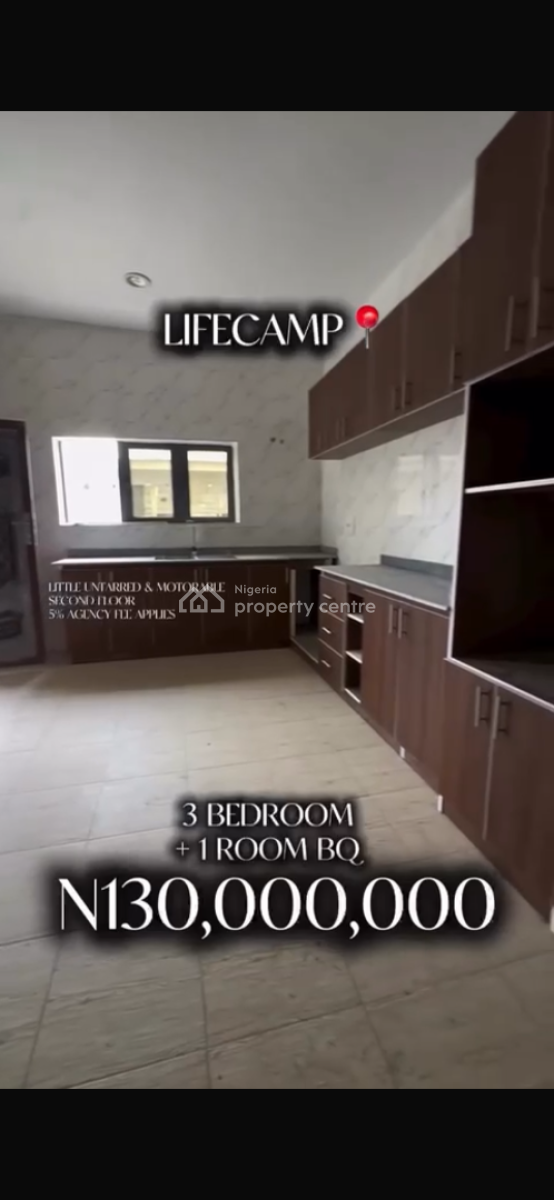 3 Bedroom Block of Flats in Lifecamp, Life Camp, Abuja, House for Sale