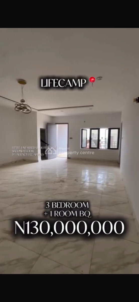 3 Bedroom Block of Flats in Lifecamp, Life Camp, Abuja, House for Sale