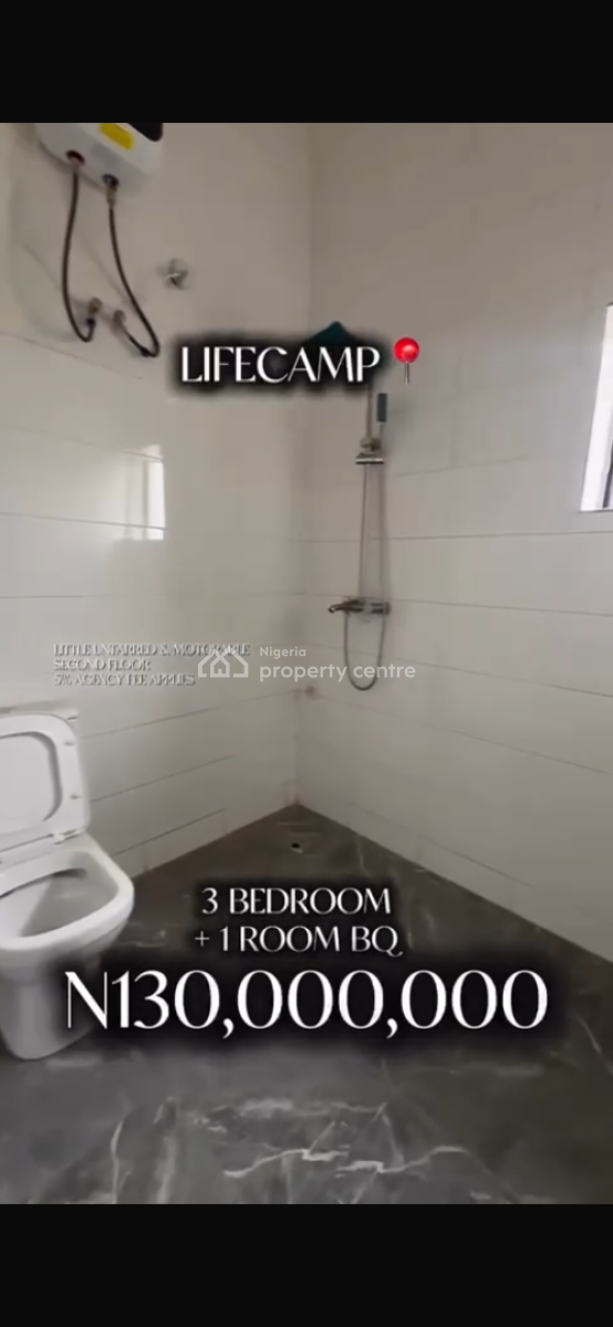 3 Bedroom Block of Flats in Lifecamp, Life Camp, Abuja, House for Sale