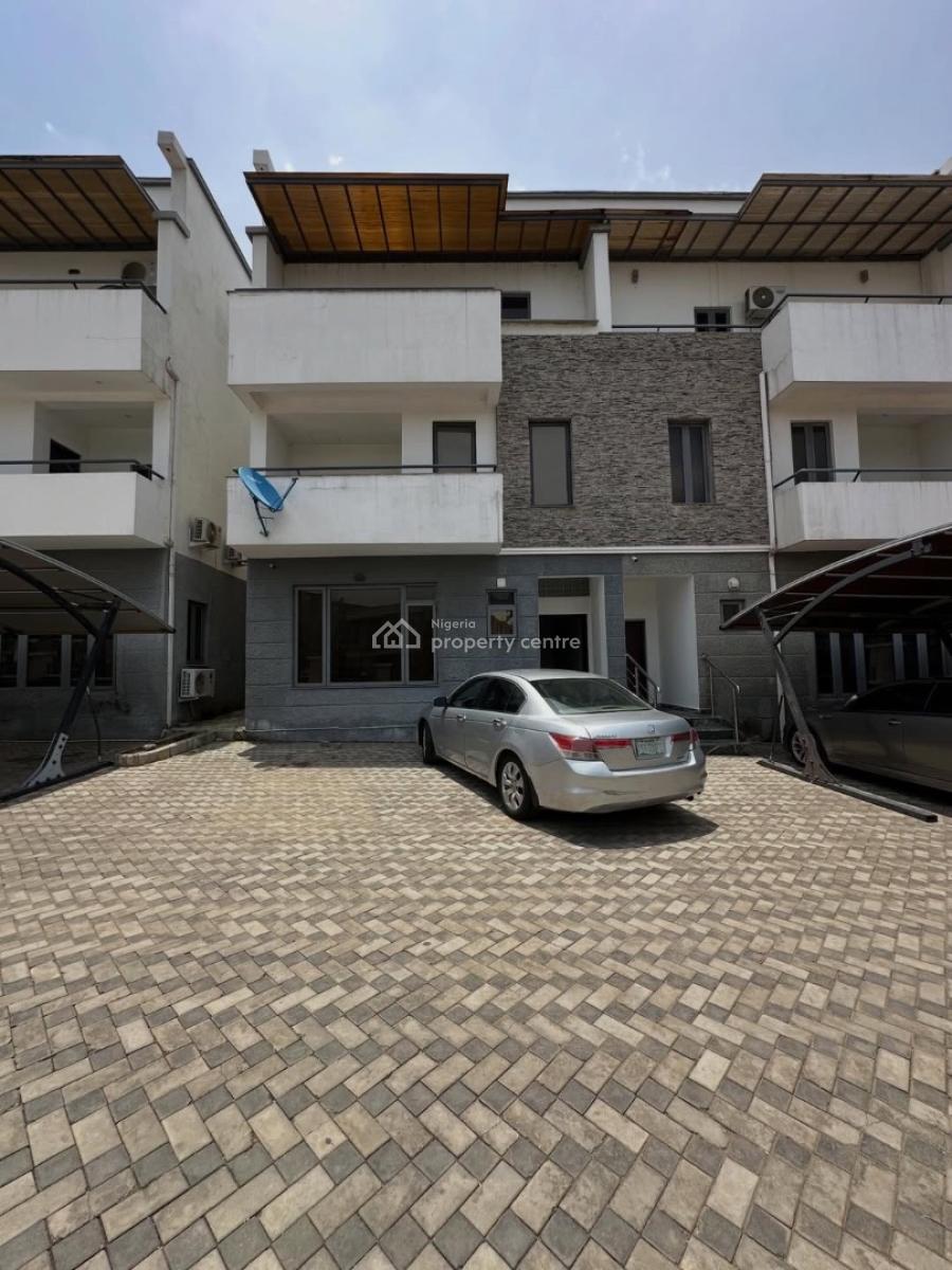5bedroom Terrace Duplex + Boys Quarters 3 Living Rooms, Jahi, Abuja, Terraced Duplex for Rent