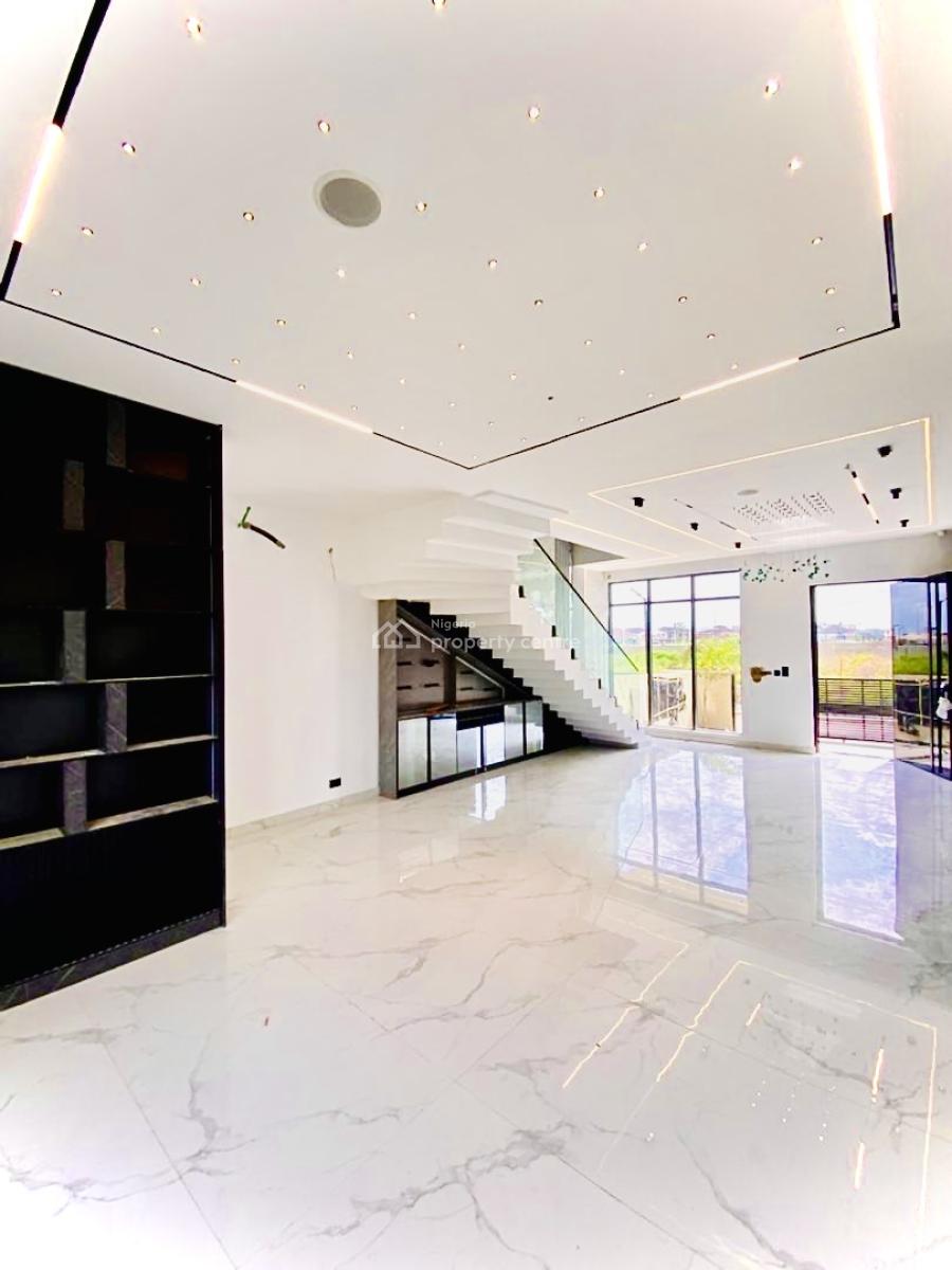 Contemporary 5bedrooms Terrace Duplex with Self Compand, Lekki Phase 1, Lekki, Lagos, Terraced Duplex for Sale