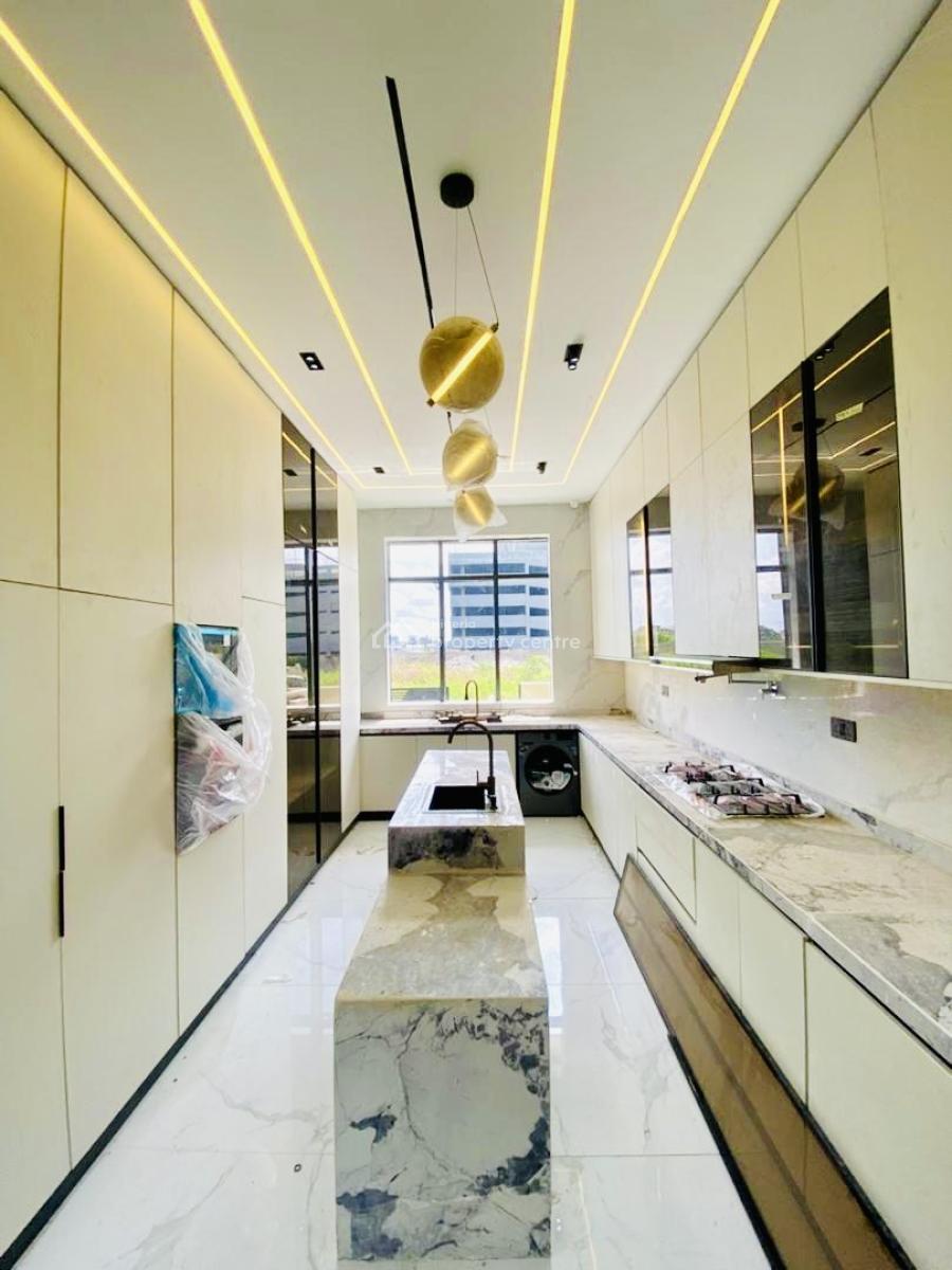 Contemporary 5bedrooms Terrace Duplex with Self Compand, Lekki Phase 1, Lekki, Lagos, Terraced Duplex for Sale