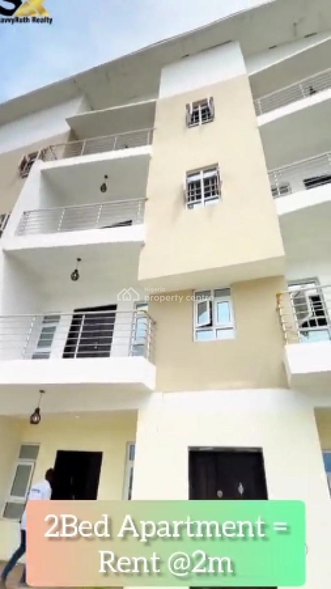 Luxurious Newly Built 2 Bedroom with Solar Light,gas Cooker Upstair, Alexandra Court Igando Ibeju Lekki Lagos, Ibeju Lekki, Lagos, Flat / Apartment for Rent