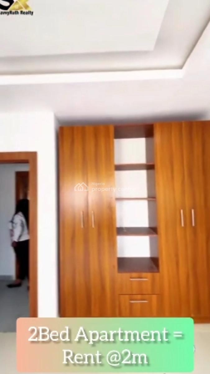 Luxurious Newly Built 2 Bedroom with Solar Light,gas Cooker Upstair, Alexandra Court Igando Ibeju Lekki Lagos, Ibeju Lekki, Lagos, Flat / Apartment for Rent