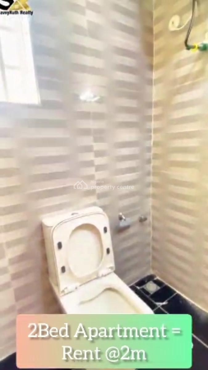 Luxurious Newly Built 2 Bedroom with Solar Light,gas Cooker Upstair, Alexandra Court Igando Ibeju Lekki Lagos, Ibeju Lekki, Lagos, Flat / Apartment for Rent