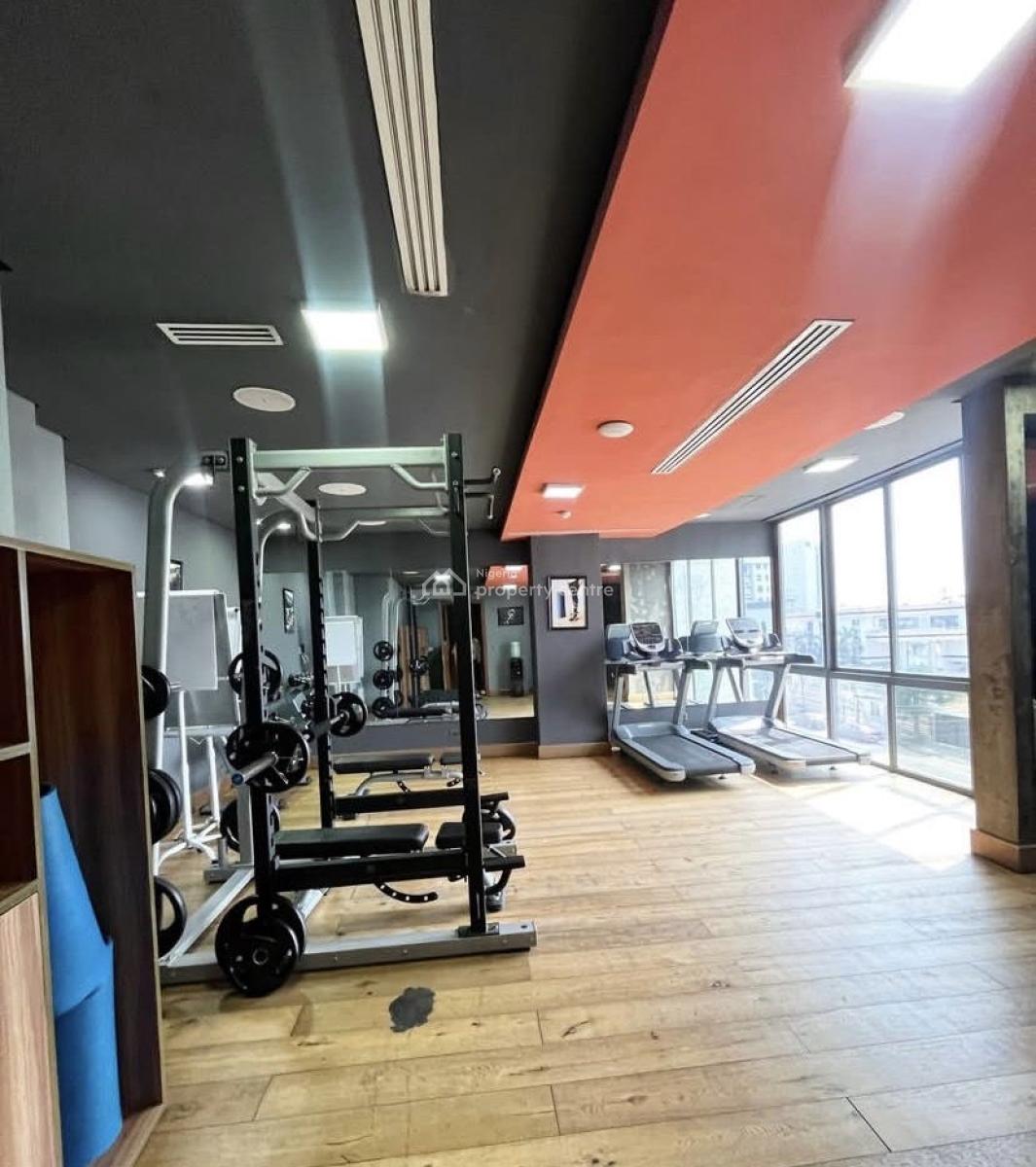 4th Floor Furnished 1 Bedroom Apartment with Bq Pool Elevator &  Gym, Victoria Island (vi), Lagos, Flat / Apartment for Rent