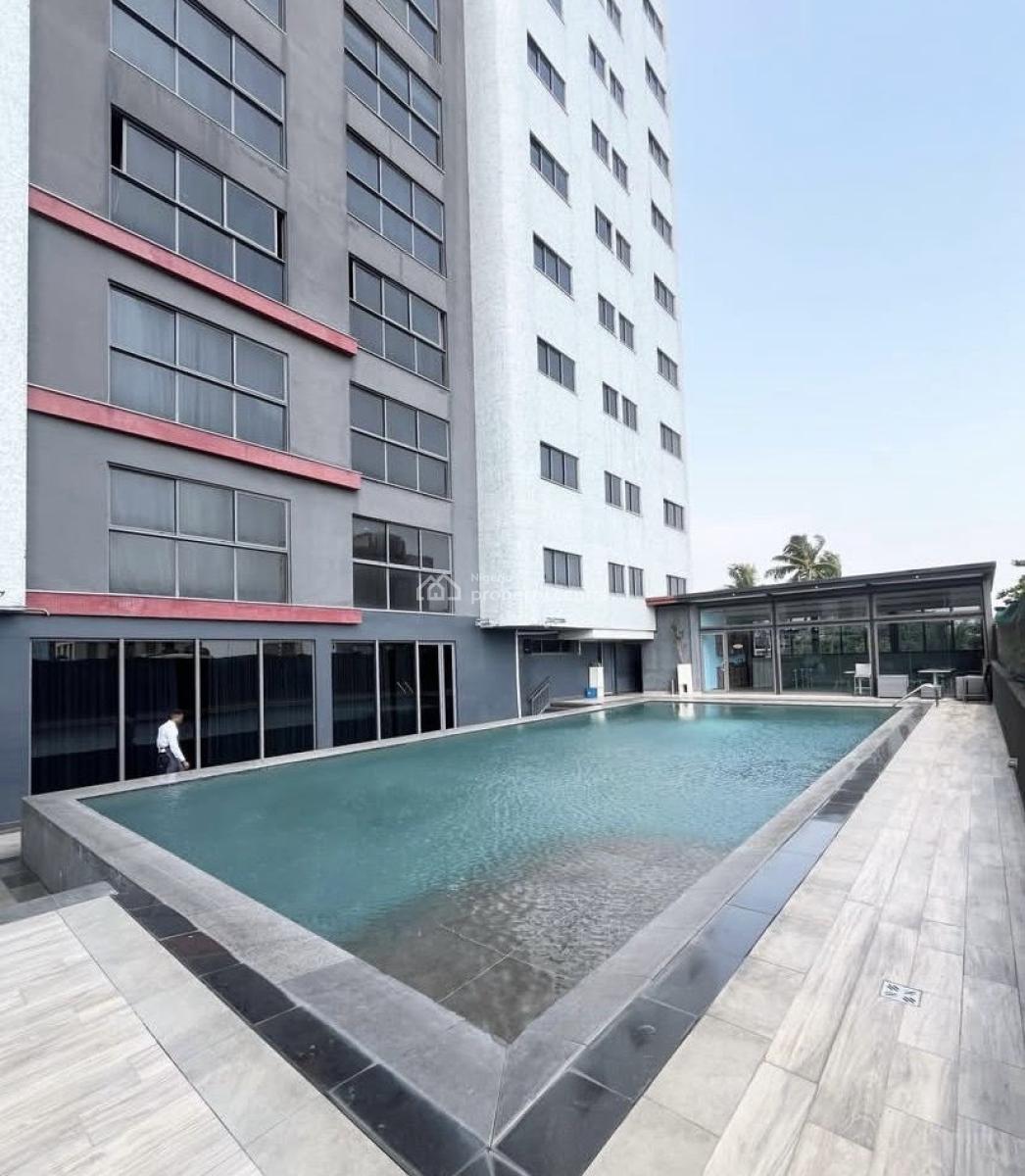 4th Floor Furnished 1 Bedroom Apartment with Bq Pool Elevator &  Gym, Victoria Island (vi), Lagos, Flat / Apartment for Rent