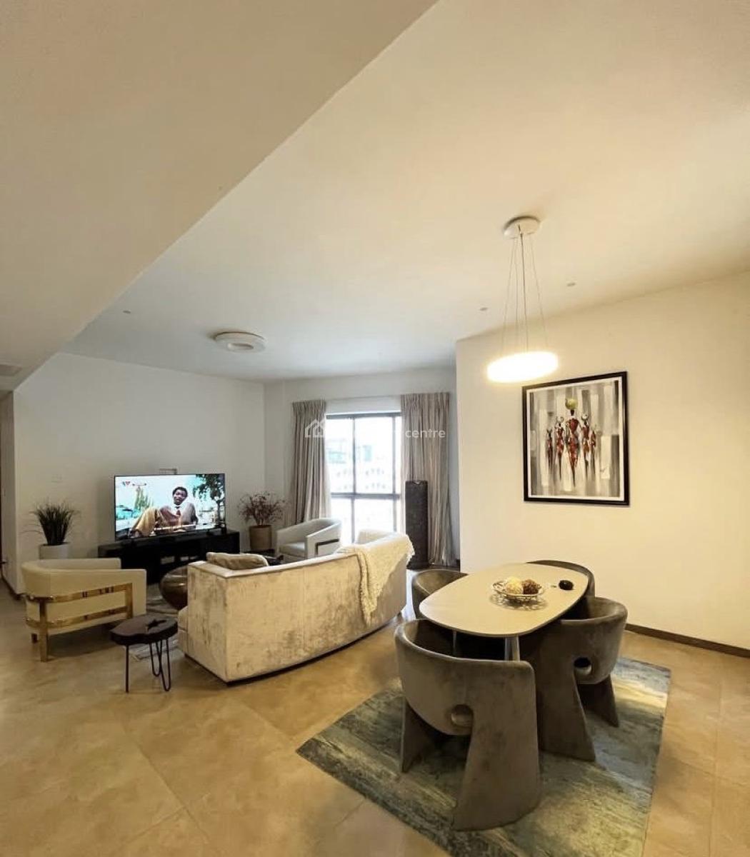 4th Floor Furnished 1 Bedroom Apartment with Bq Pool Elevator &  Gym, Victoria Island (vi), Lagos, Flat / Apartment for Rent