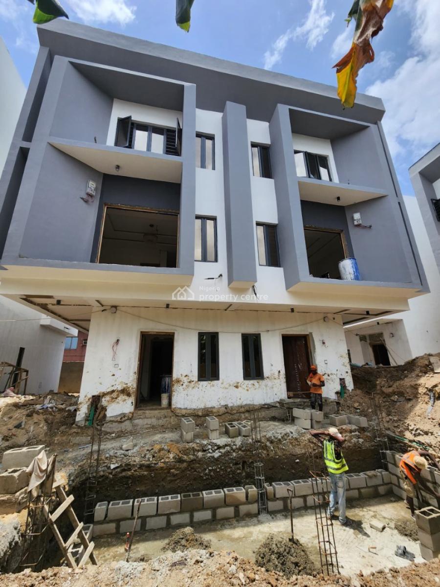 Brand New 4 Bedroom Semi Detached Duplex with Bq, Surulere, Lagos, Semi-detached Duplex for Sale
