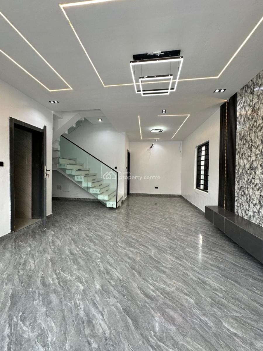 Newly Built and Well Crafted 4 Bedroom Duplex with a Room Bq, Orchid Road, Lekki Phase 2, Lekki, Lagos, Semi-detached Duplex for Sale
