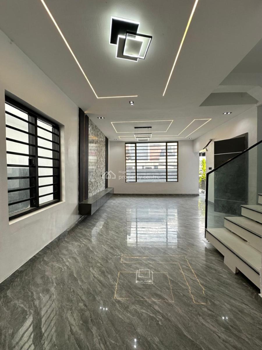 Newly Built and Well Crafted 4 Bedroom Duplex with a Room Bq, Orchid Road, Lekki Phase 2, Lekki, Lagos, Semi-detached Duplex for Sale