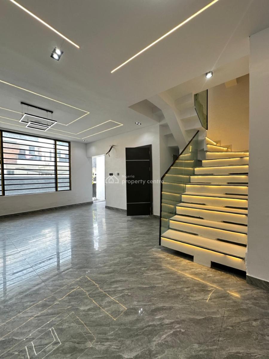 Newly Built and Well Crafted 4 Bedroom Duplex with a Room Bq, Orchid Road, Lekki Phase 2, Lekki, Lagos, Semi-detached Duplex for Sale