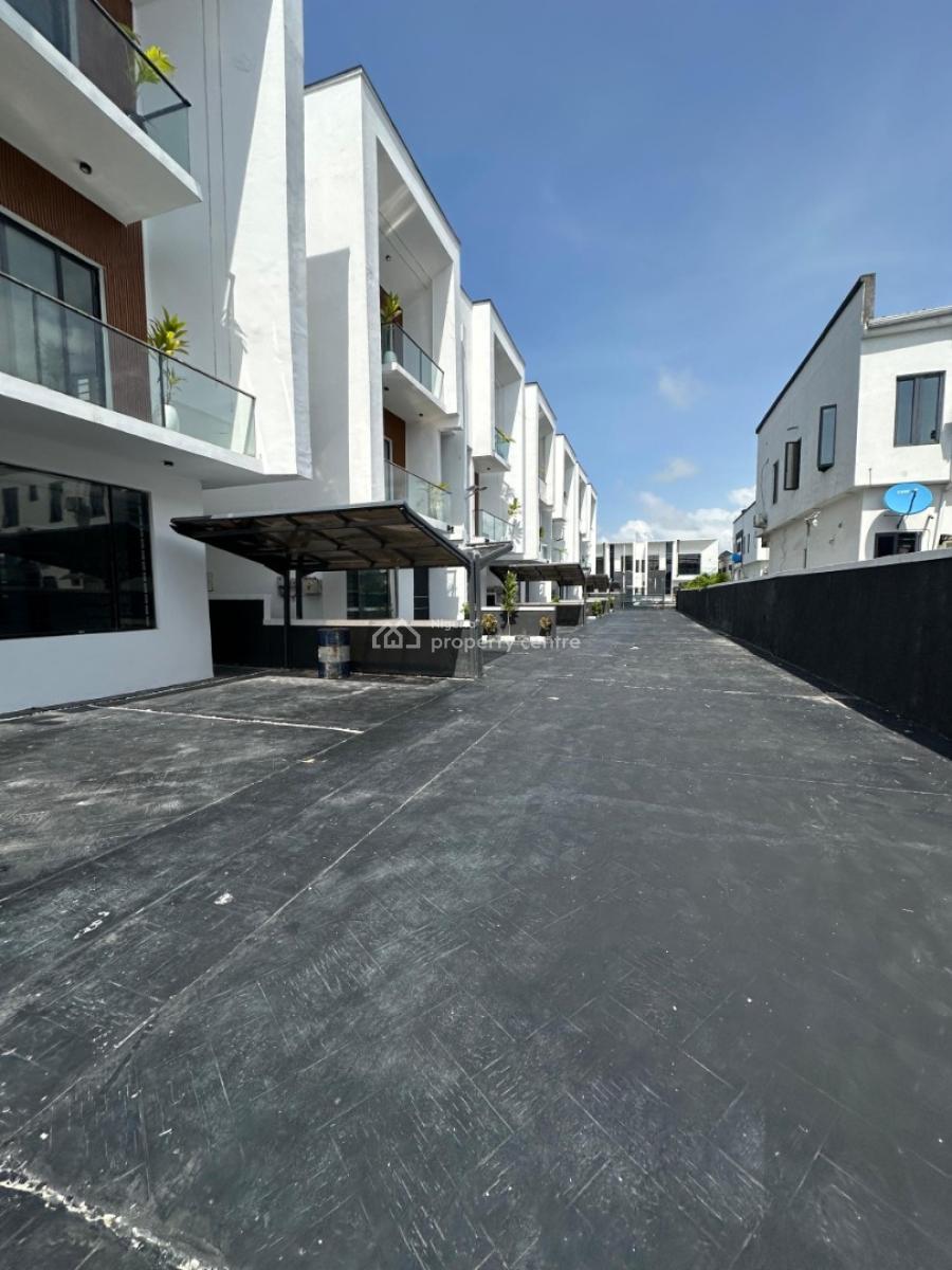 Newly Built and Well Crafted 4 Bedroom Duplex with a Room Bq, Orchid Road, Lekki Phase 2, Lekki, Lagos, Semi-detached Duplex for Sale