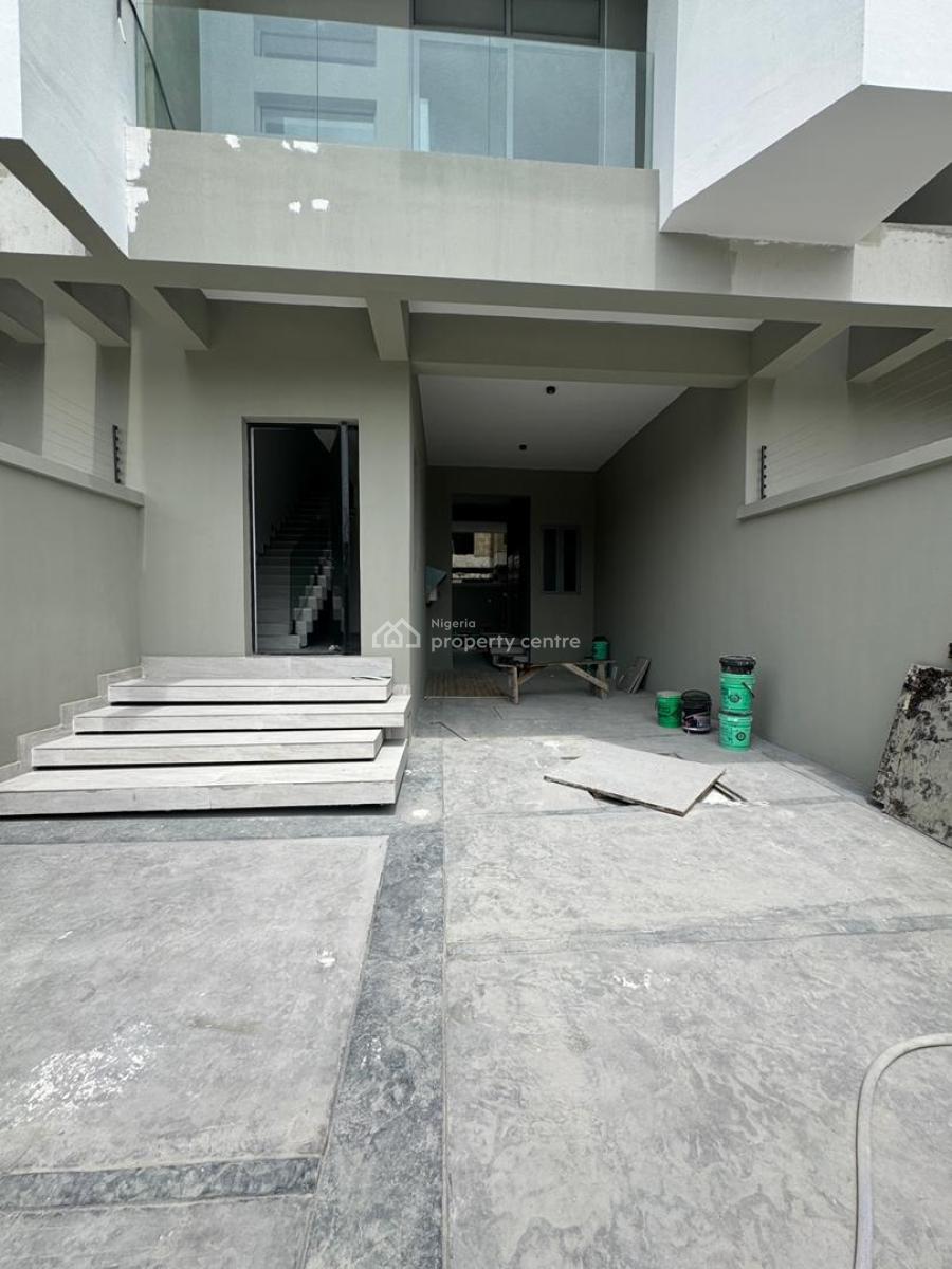 Luxury 4 Bedroom Self Compound Terrace Duplex with a Room Bq, Lekki Phase 1, Lekki, Lagos, Terraced Duplex for Sale