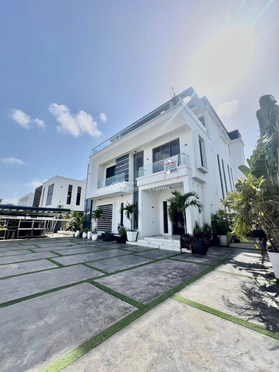 Contemporary Luxury Automated Gome with Cinema, Rooftop Terrace& Gym, Osapa, Lekki, Lagos, Detached Duplex for Sale