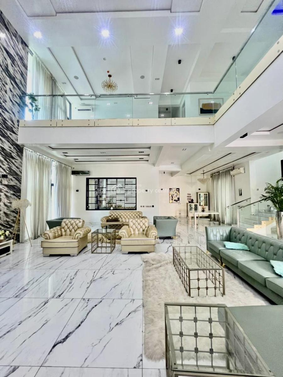 Contemporary Luxury Automated Gome with Cinema, Rooftop Terrace& Gym, Osapa, Lekki, Lagos, Detached Duplex for Sale