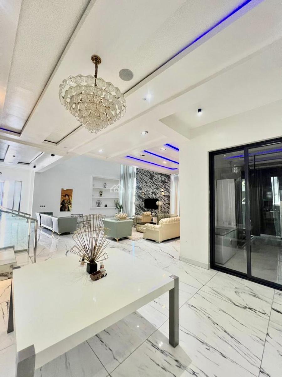 Contemporary Luxury Automated Gome with Cinema, Rooftop Terrace& Gym, Osapa, Lekki, Lagos, Detached Duplex for Sale