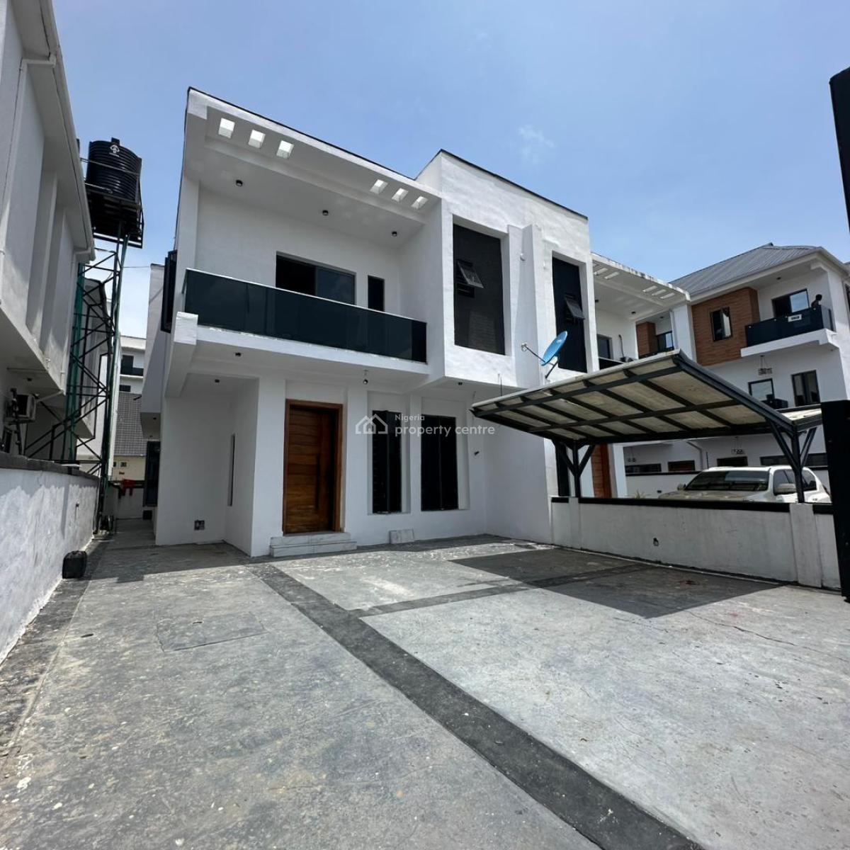 Newly Built 4 Bedroom Semi Detached Duplex with Bq, Ikate, Lekki, Lagos, Semi-detached Duplex for Sale