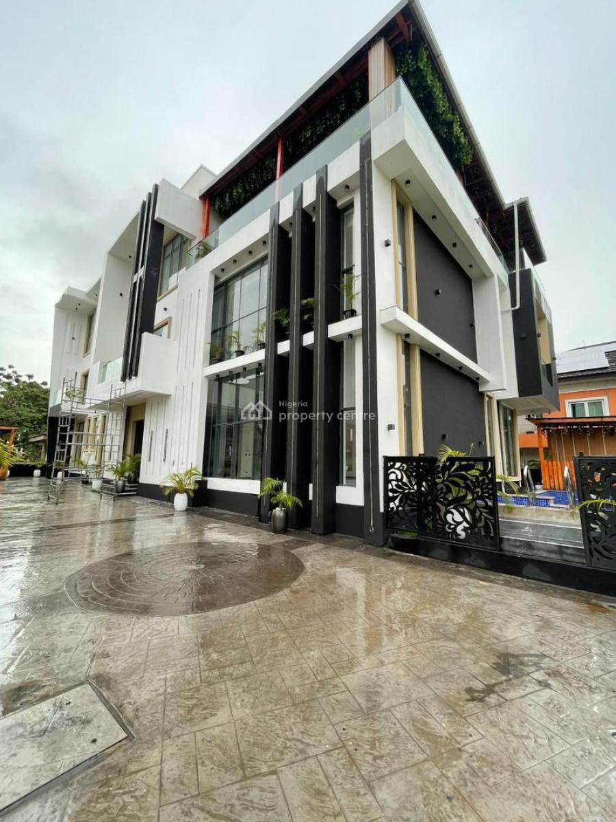 High-end 6 Bedroom Fully Detached Duplex with Bq, Pool & Cinema, Ikate, Lekki, Lagos, Detached Duplex for Sale