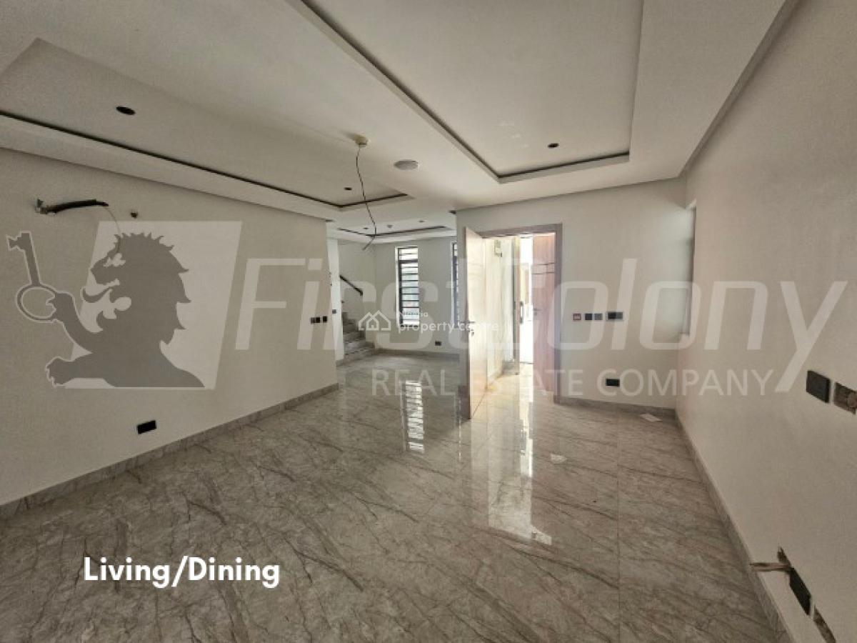 New Built 4 Bedroom Terraced House with Essential Facilities, Lekki Phase 1, Lekki, Lagos, Terraced Duplex for Rent