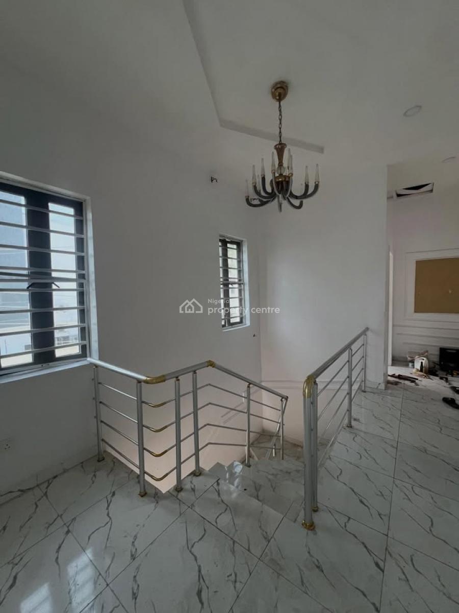 5 Bedroom Semi Detached Duplex + Bq, Chevron Lekki, Lekki, Lagos, Detached Duplex for Rent