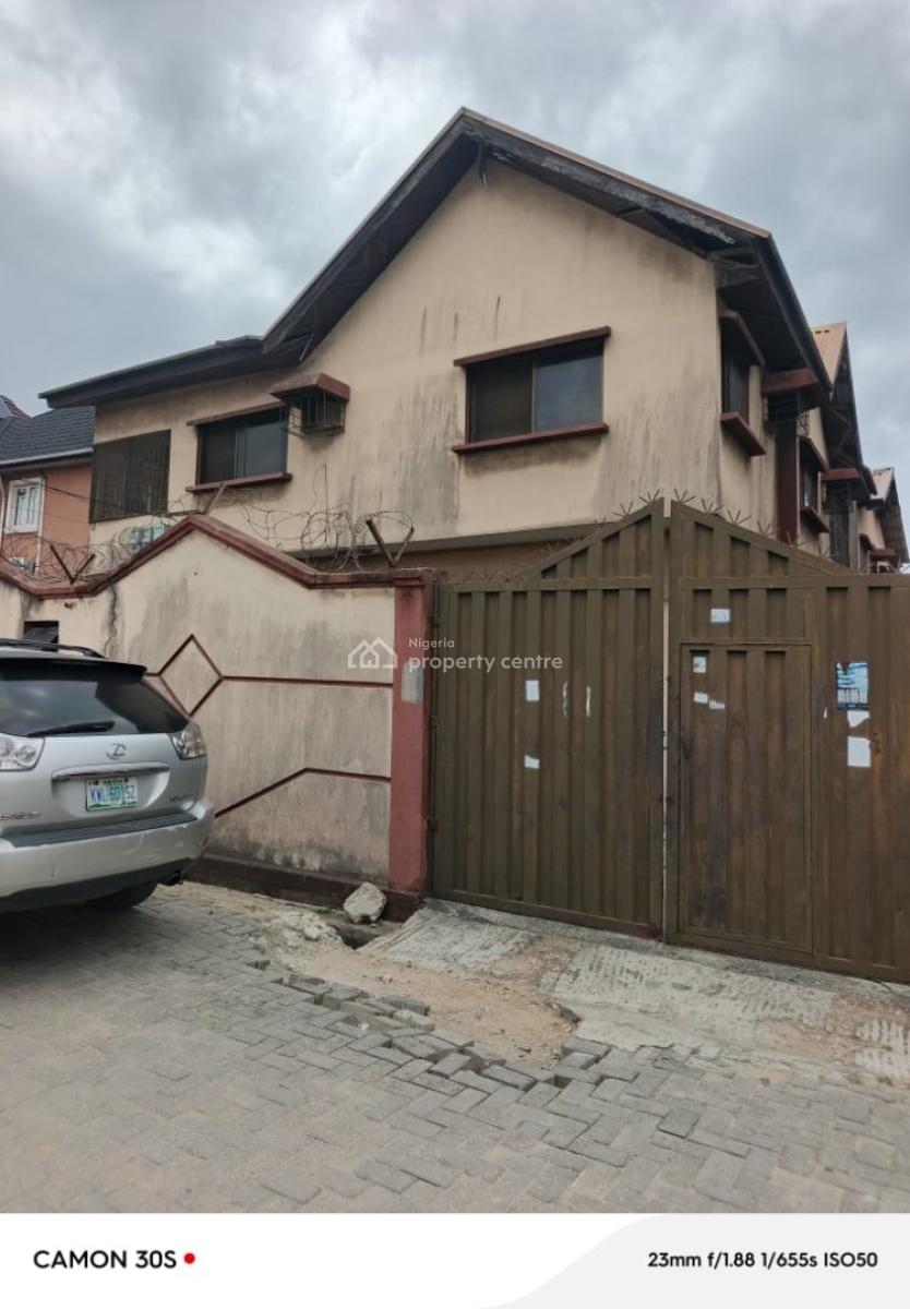 a Strongly Built Detached House, Off Twins Obasa Street, Medina Estate Road, Gbagada, Lagos, Detached Duplex for Sale