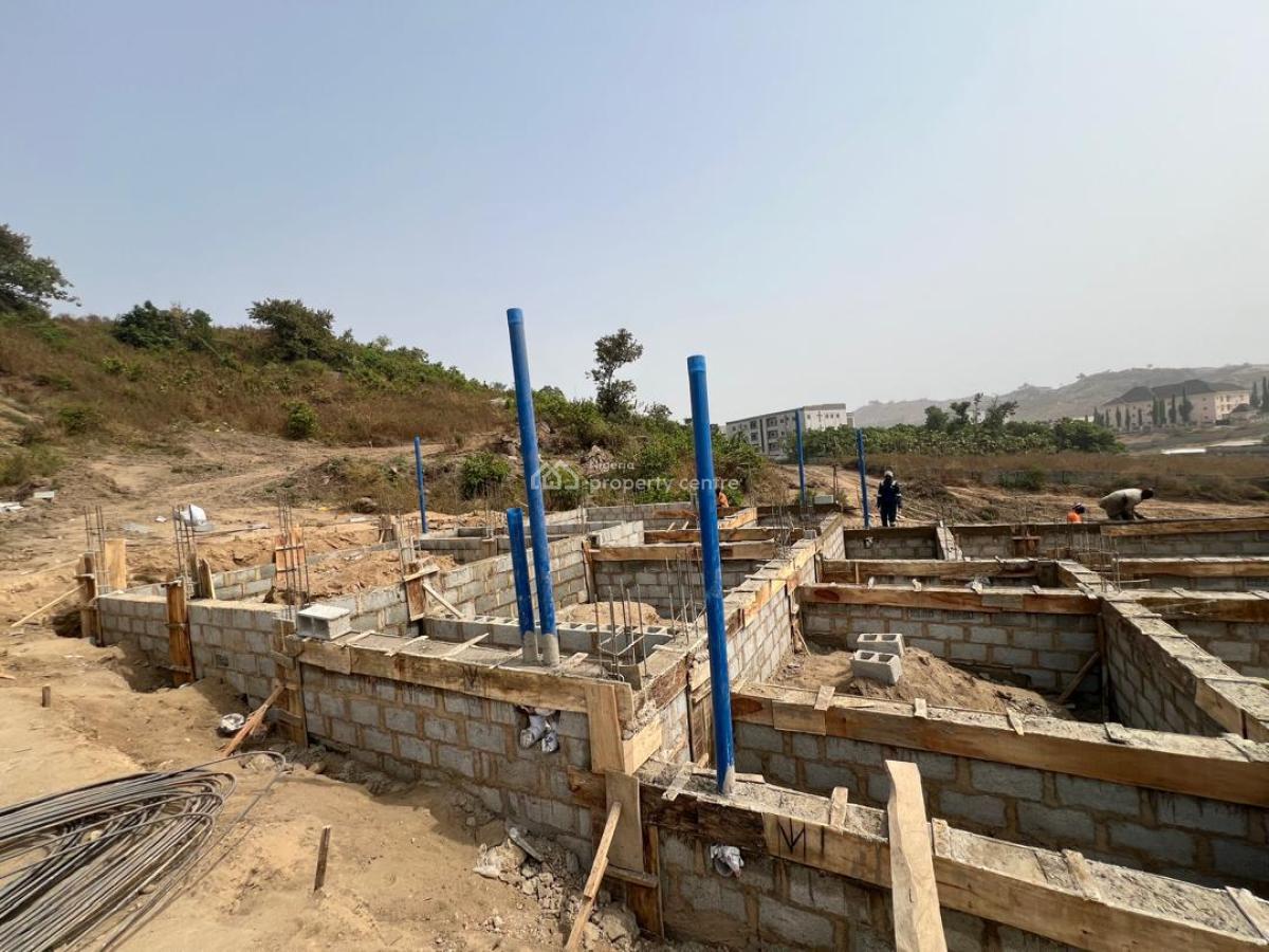 Under Construction 4 Bedroom Semi Detached Duplex, Katampe (main), Katampe, Abuja, Semi-detached Duplex for Sale