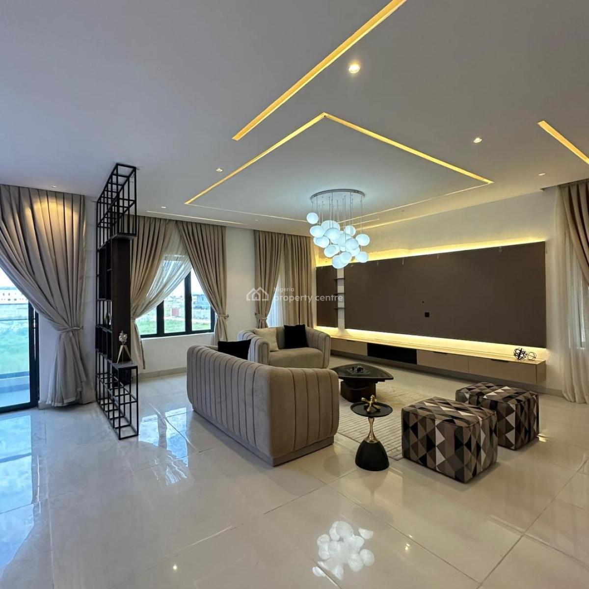 Exquisite 4 Bedroom Semi Detached Duplex with Bq, Lekki Phase One, Lekki, Lagos, Semi-detached Duplex for Sale