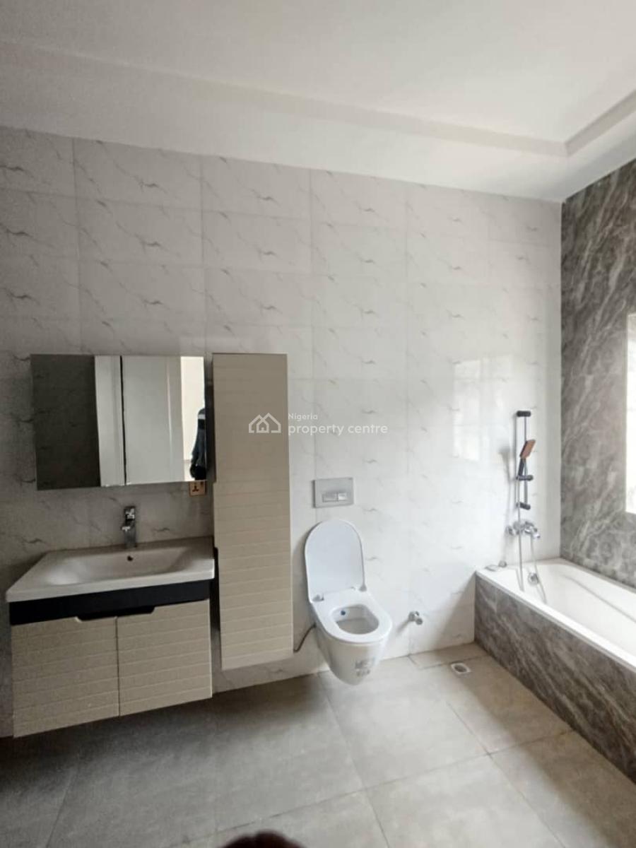 Brand New 5 Bedrooms Terraced Duplex with Bq, Along a Tarred Access Road, Gilmore, Jahi, Abuja, Terraced Duplex for Rent