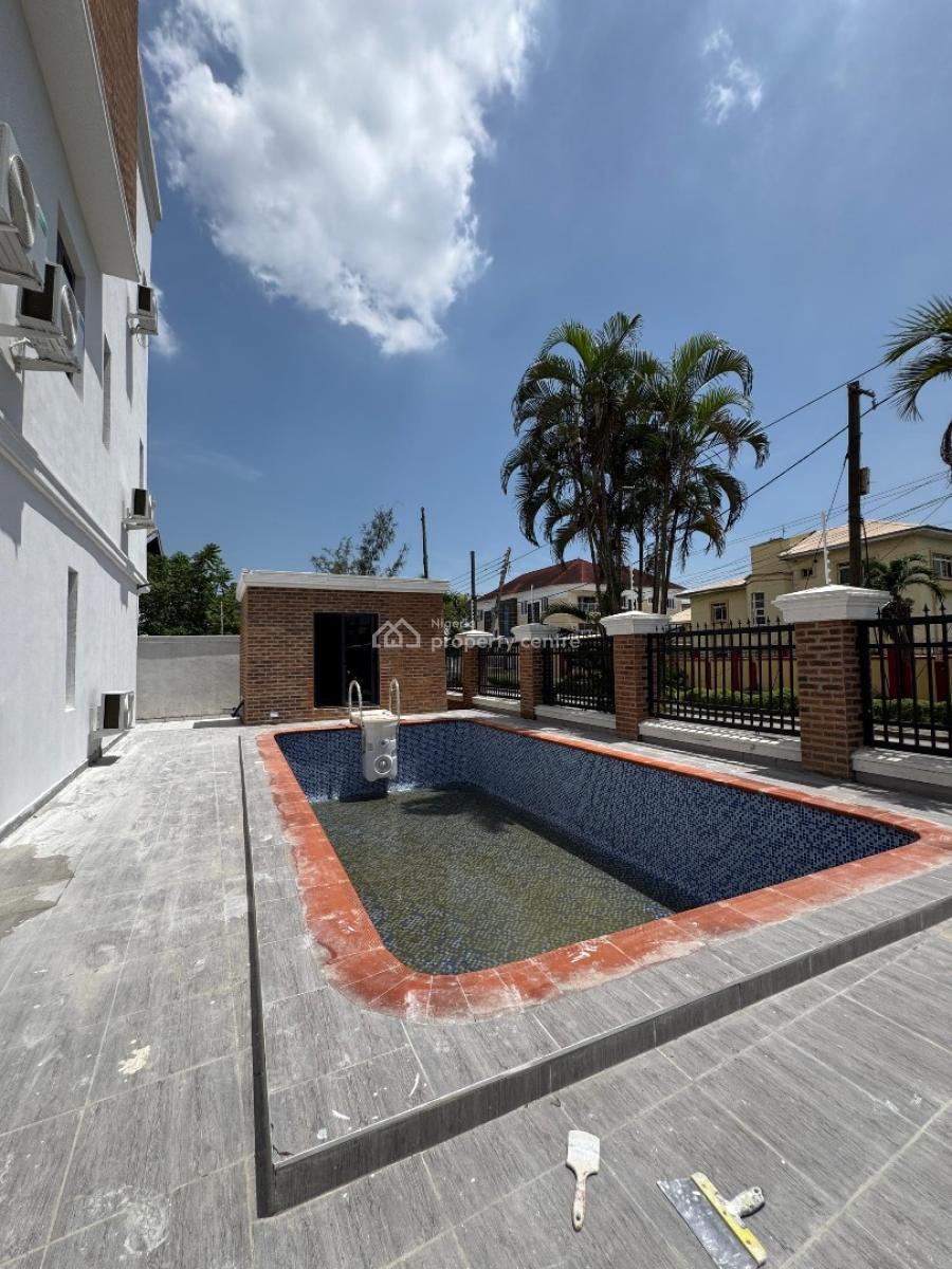 Exquisite 4 Bedrooms Semi Detached Duplex with Bq, Cinema and Pool, Ikoyi, Lagos, Semi-detached Duplex for Sale