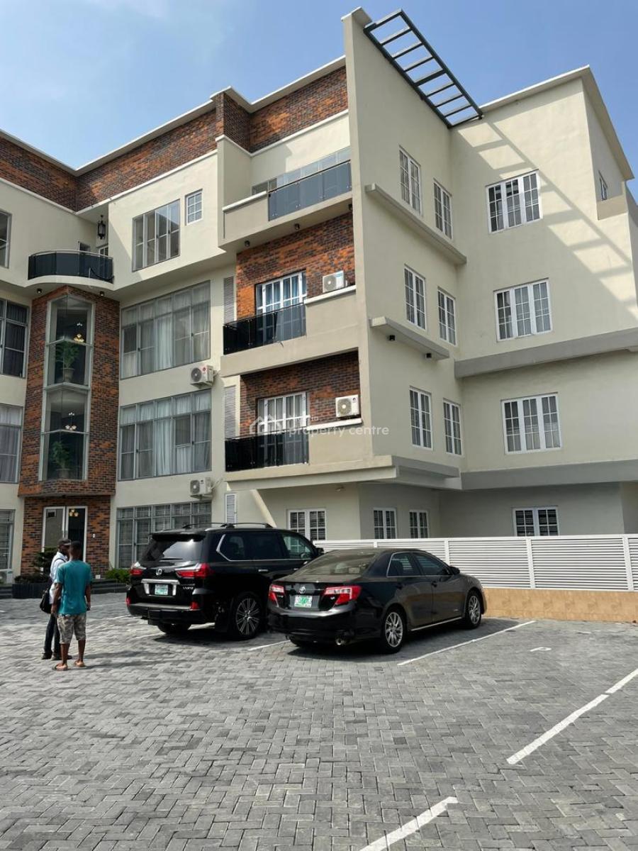 3 Bedroom Furnished Apartment with Bq, Lekki Phase 1, Lekki, Lagos, Flat / Apartment for Rent