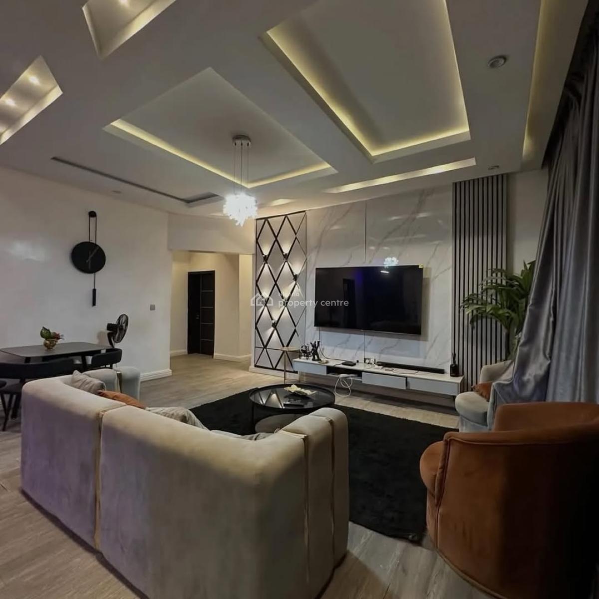 Neatly Furnished 3 Bedroom Apartment with Bq, Jahi, Abuja, Flat / Apartment for Sale