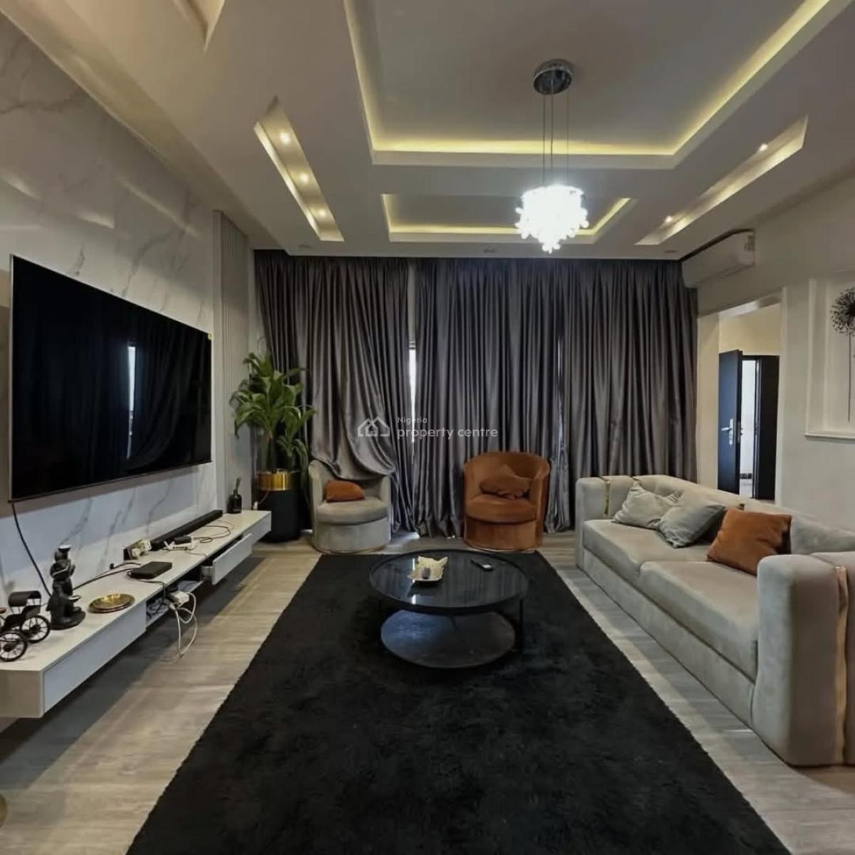 Neatly Furnished 3 Bedroom Apartment with Bq, Jahi, Abuja, Flat / Apartment for Sale