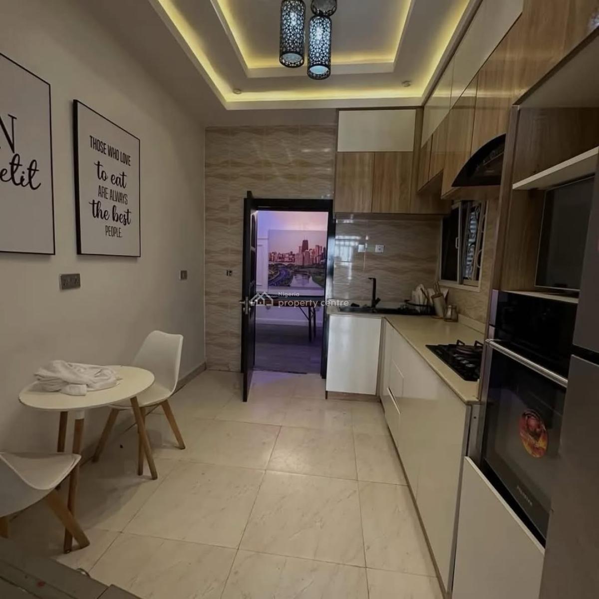 Neatly Furnished 3 Bedroom Apartment with Bq, Jahi, Abuja, Flat / Apartment for Sale