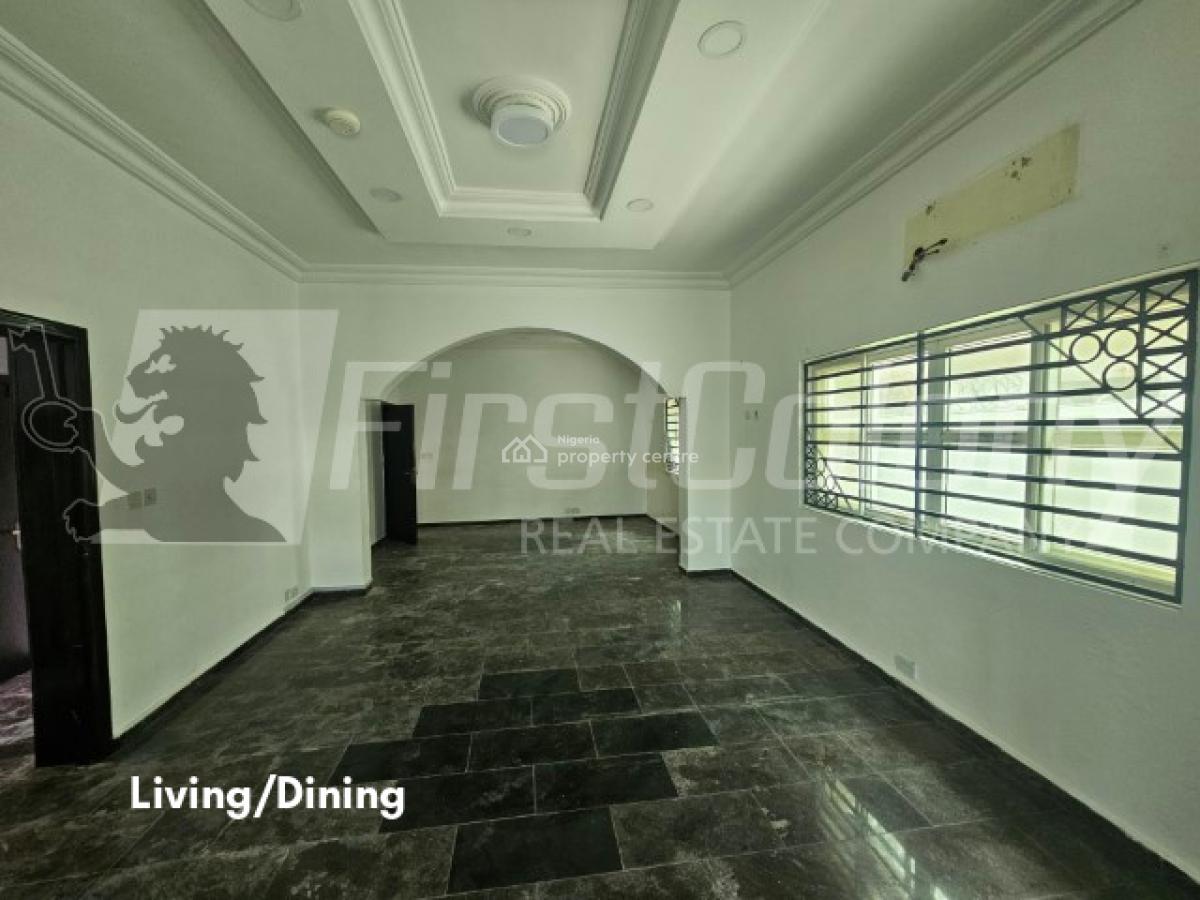 Massive, Private 4 Bedroom Detached House (self Serviced), Lekki Phase 1, Lekki, Lagos, Office Space for Rent