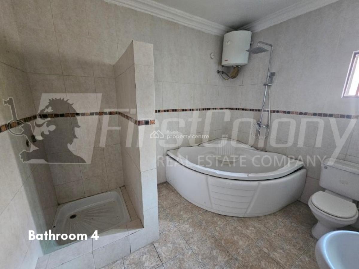 Massive, Private 4 Bedroom Detached House (self Serviced), Lekki Phase 1, Lekki, Lagos, Office Space for Rent