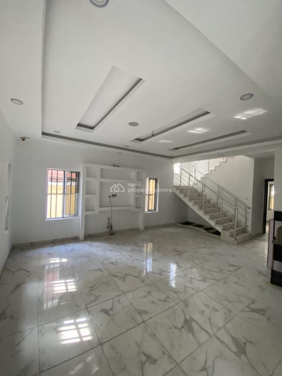 5 Bedroom Fully Detached Duplex with Bq, Chevron Drive, Lekki, Lagos, Detached Duplex for Rent