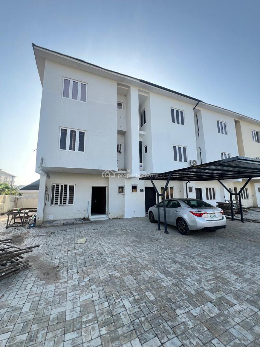 Newly Built 4 Bedroom Terrace Duplex, Guzape District, Abuja, Terraced Duplex for Sale
