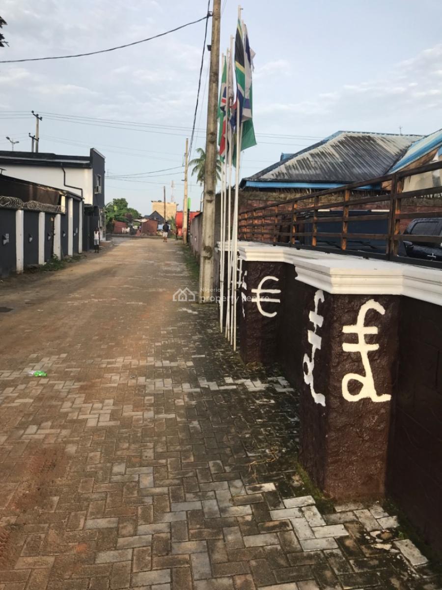 Two Plots of Land  Two Poles, After The Harold Restaurant, Eneka, Port Harcourt, Rivers, Commercial Land for Sale