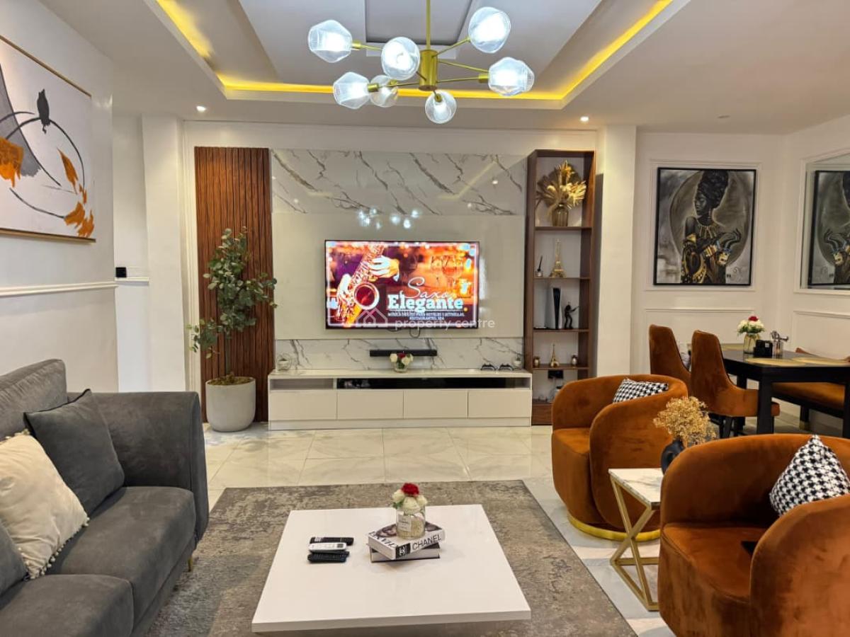 Smart Luxury 2 Bedroom Apartment with Swimming Pool, Ps5, Lekki Phase 1, Lekki, Lagos, Flat / Apartment Short Let