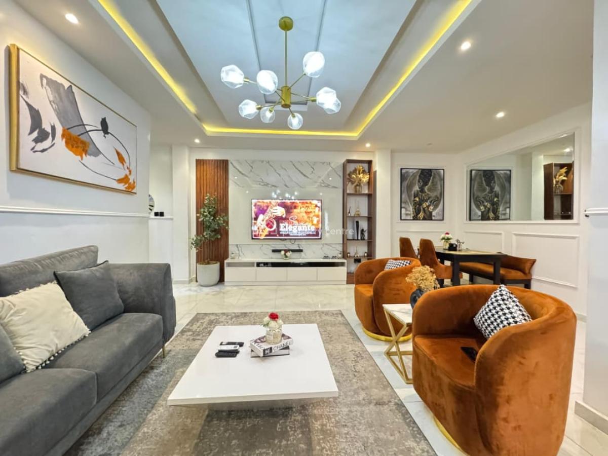 Smart Luxury 2 Bedroom Apartment with Swimming Pool, Ps5, Lekki Phase 1, Lekki, Lagos, Flat / Apartment Short Let