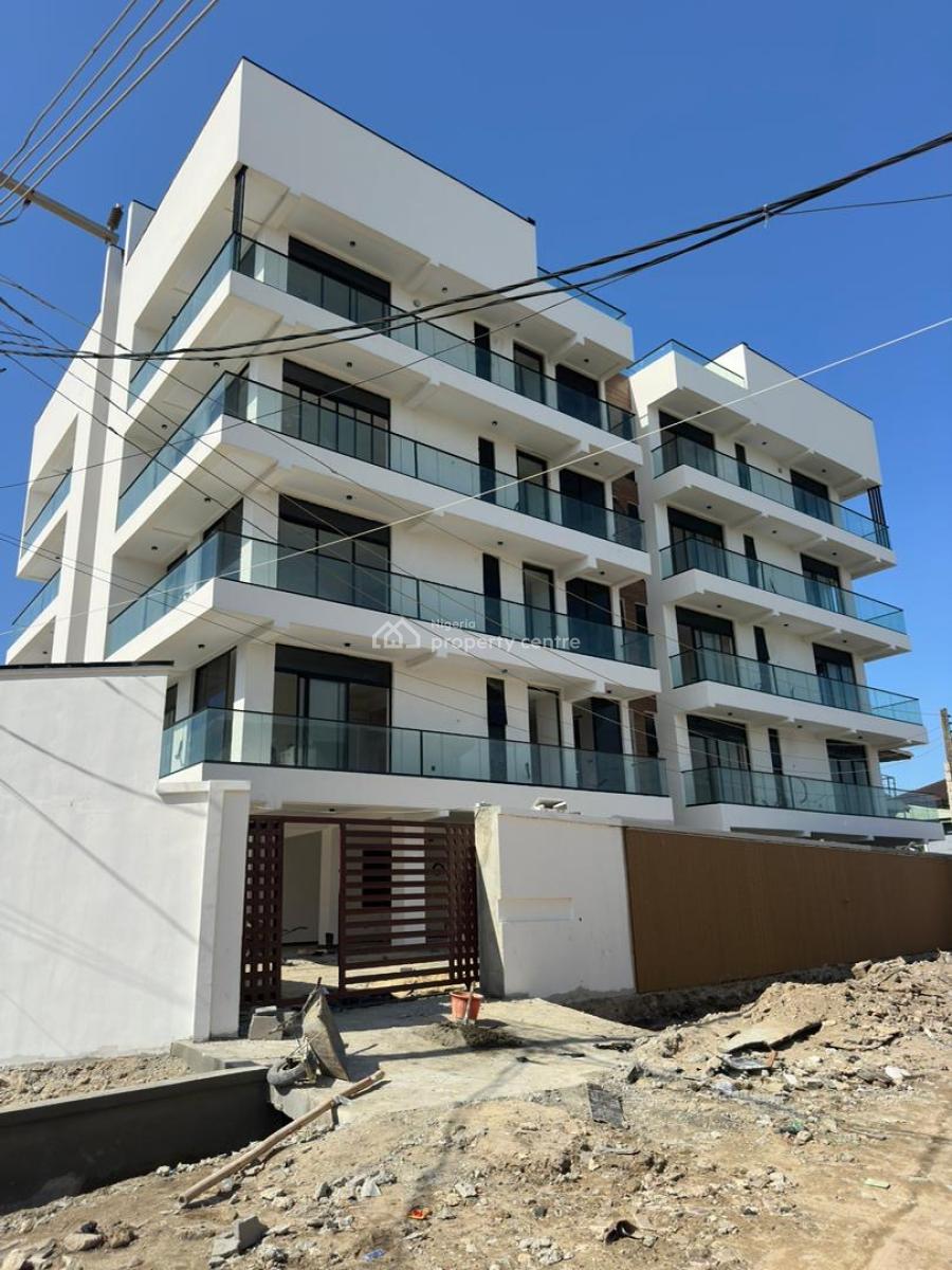 Expansive Luxury 2 Bedroom Apartment with Gym, Rooftop and Elevator, Ikate, Lekki, Lagos, Flat / Apartment for Sale