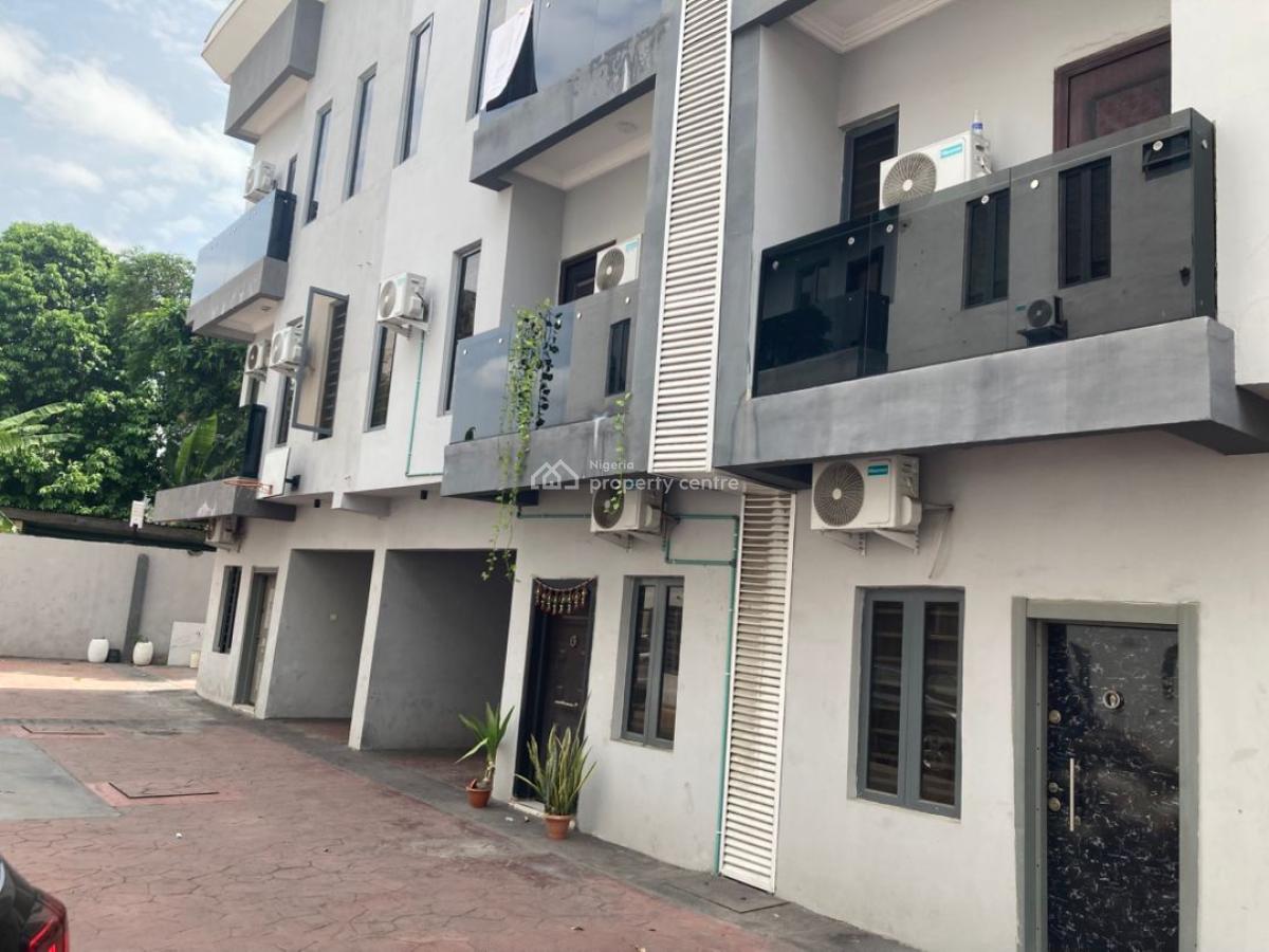 Tastfully Finished 4 Bedroom  Terrace with Bq Duplex, Shonibare Estate Ikeja, Ikeja, Lagos, Terraced Duplex for Rent