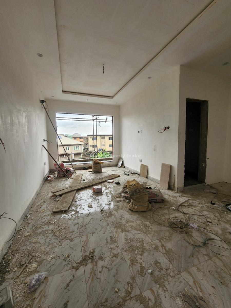 Luxury Built Brand New Smart 4bedroom Terraced Duplex with a Room Bq, Onike, Yaba, Lagos, Terraced Duplex for Sale