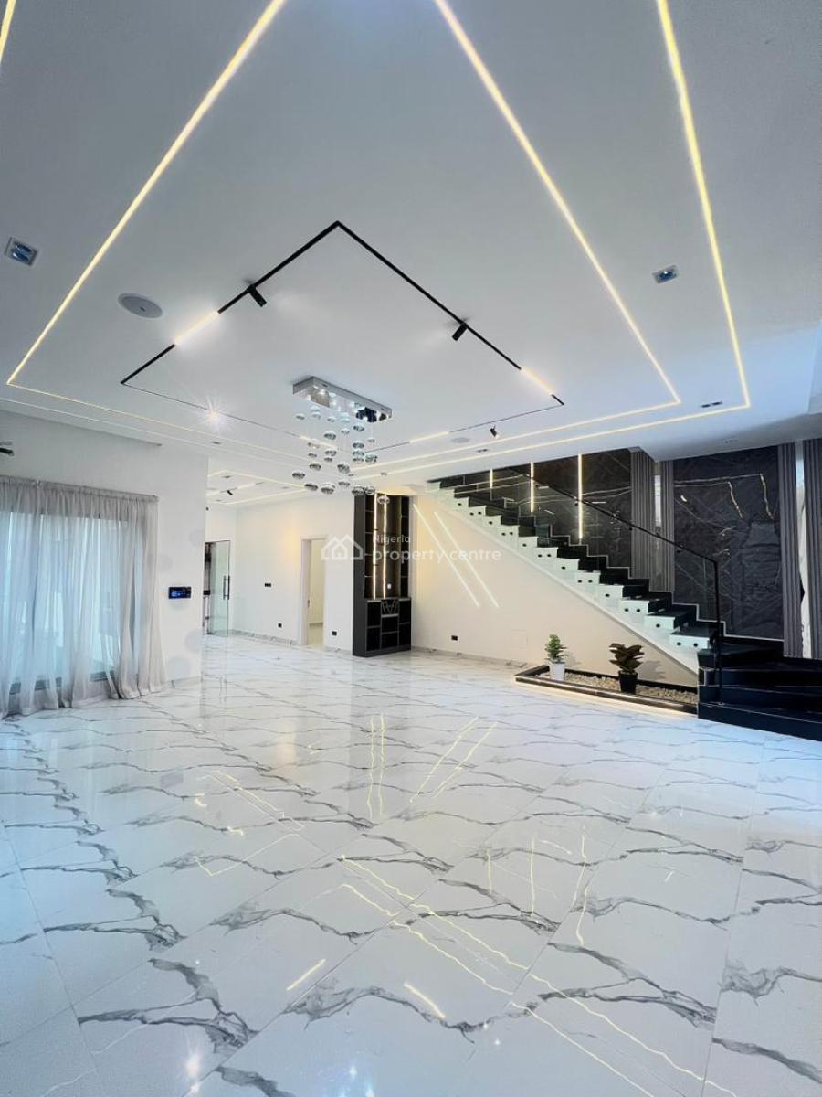 5 Bedrooms Fully Detached House with Bq, Swimming Pool & Cinema, Lekki Conservation Center, Lekki, Lagos, House for Sale